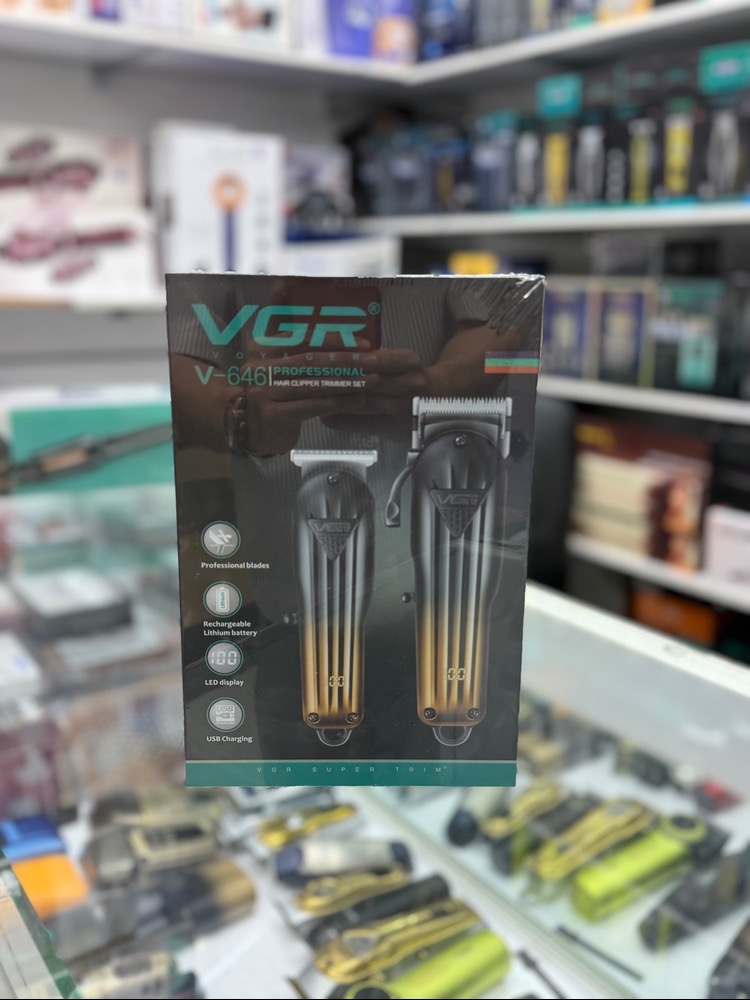 ست دو‌قلو ماشین اصلاح وی جی آر VGR مدل V-646
