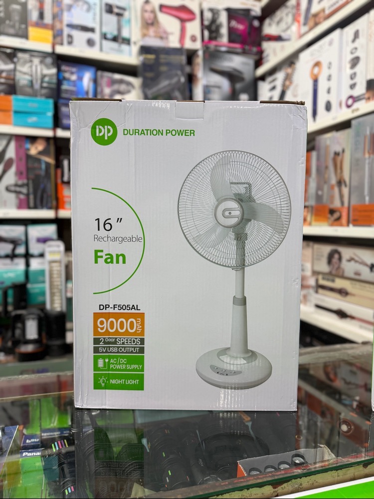پنکه پایه دار شارژی مدل DP-F505AL