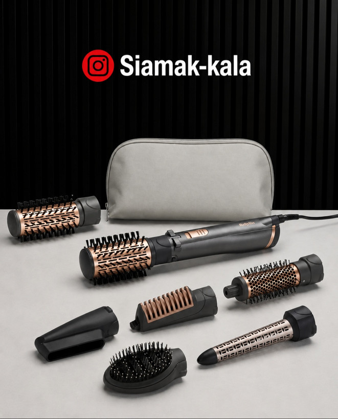 سشوار چرخشی۷کاره بابیلیس BaByliss967