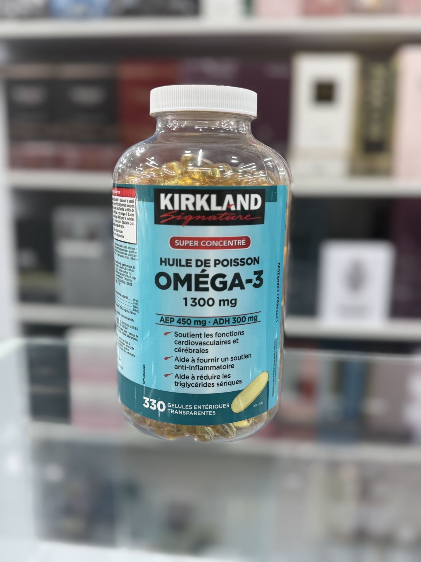کپسول روغن ماهی امگا ۳ کرکلند ۳۳۰ عددی