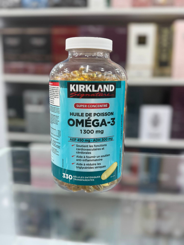کپسول روغن ماهی امگا ۳ کرکلند ۳۳۰ عددی